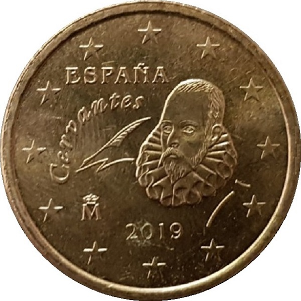 Испания 50 Евро цент (2019) KM#