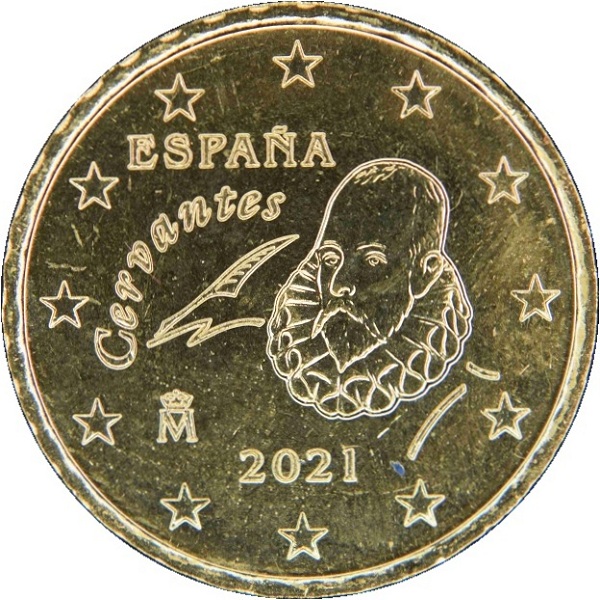 Испания 10 Евро цент (2021) KM#