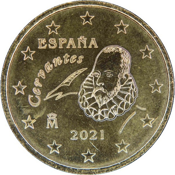 Испания 50 Евро цент (2021) KM#