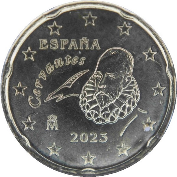 Испания 20 Евро цент (2023) KM#
