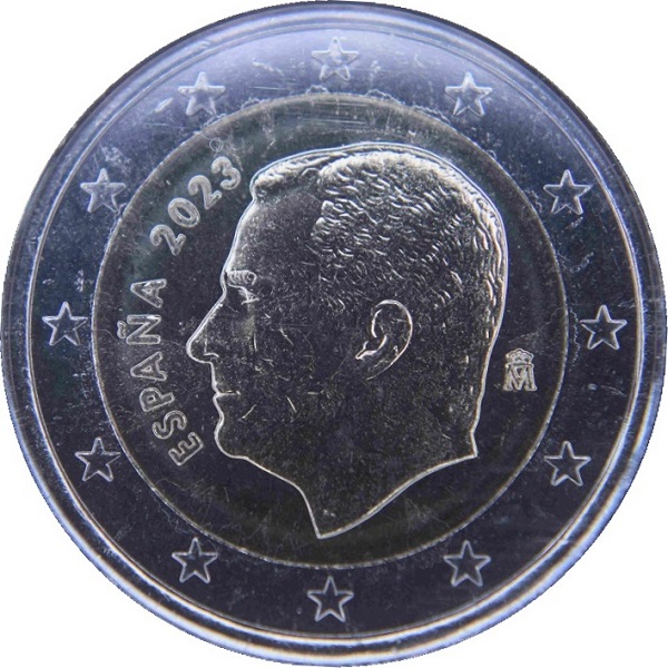 Spain 2 Euro (2023) KM#