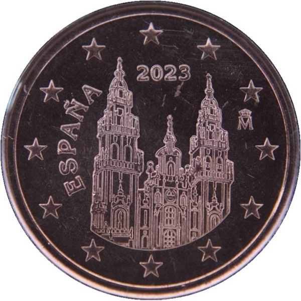Испания 2 Евро цент (2023) KM#