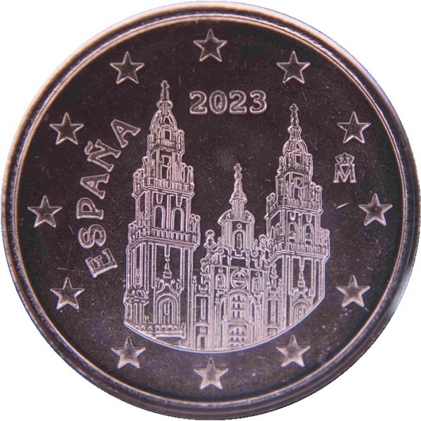 Испания 5 Евро цент (2023) KM#