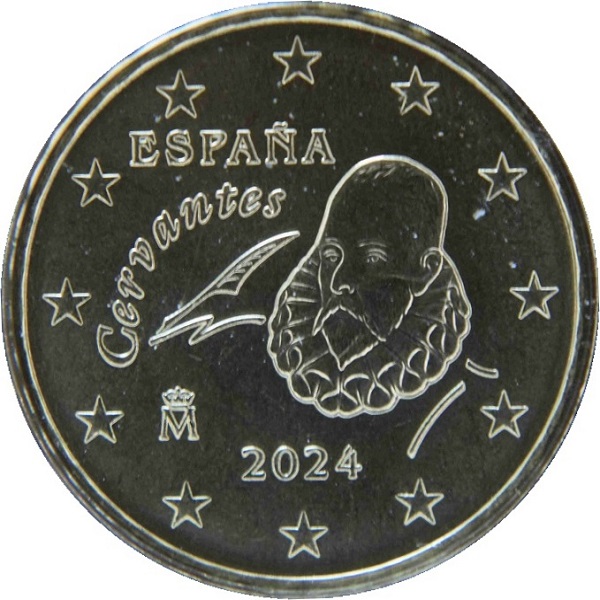 Spain 10 Euro cent (2024) KM#