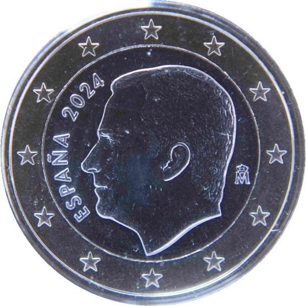 Spain 1 Euro (2024) KM#