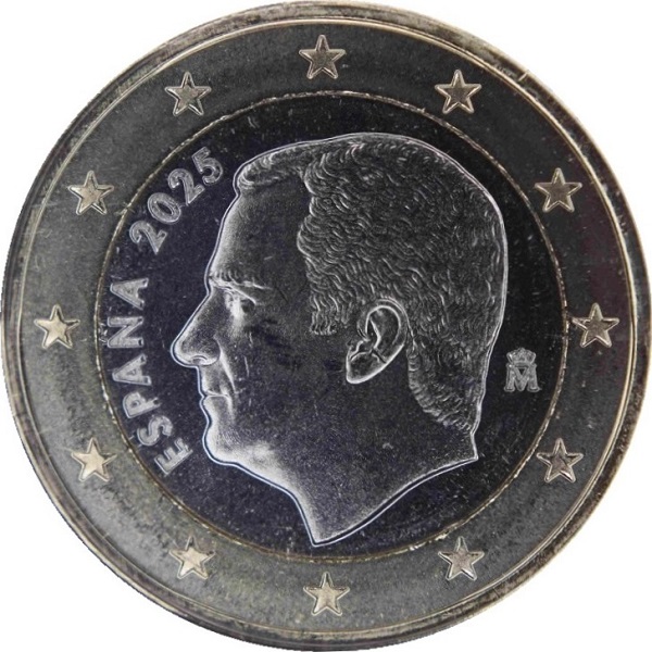 Spain 1 Euro (2025) KM#