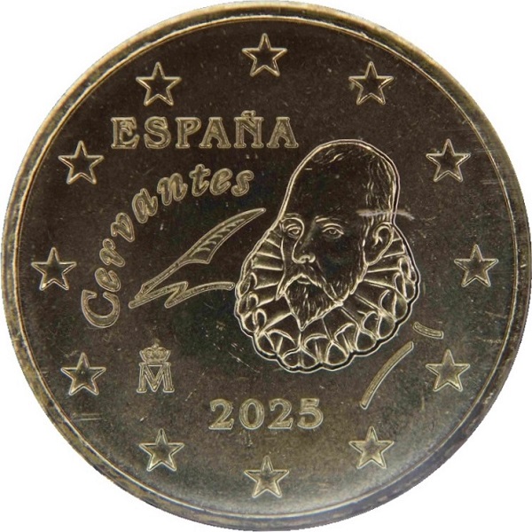 Spain 50 Euro cent (2025) KM#