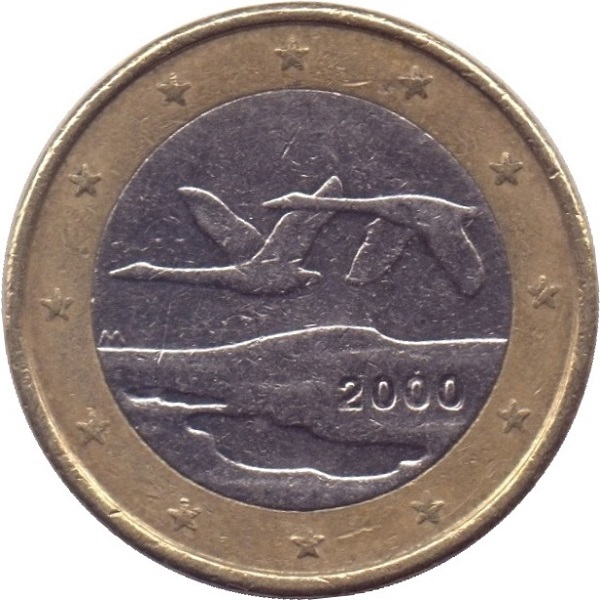 Finland 1 Euro (2000) KM#