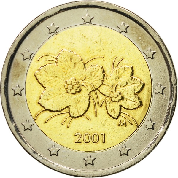 Финляндия 2 Евро (2001) KM#
