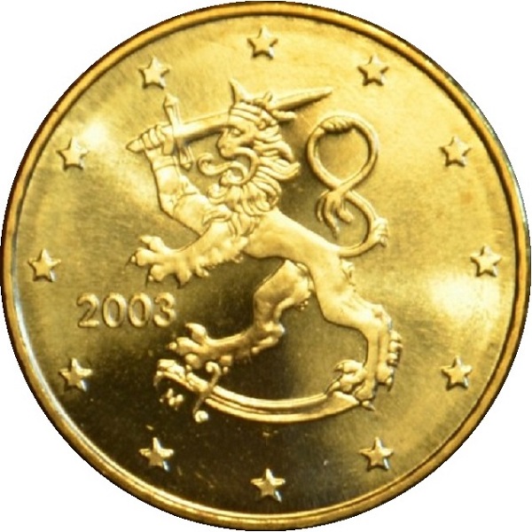 Финляндия 10 Евро цент (2003) KM#