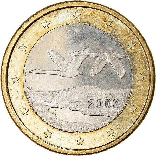 Финляндия 1 Евро (2003) KM#