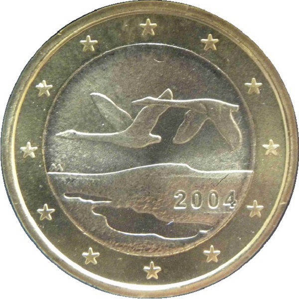 Финляндия 1 Евро (2004) KM#