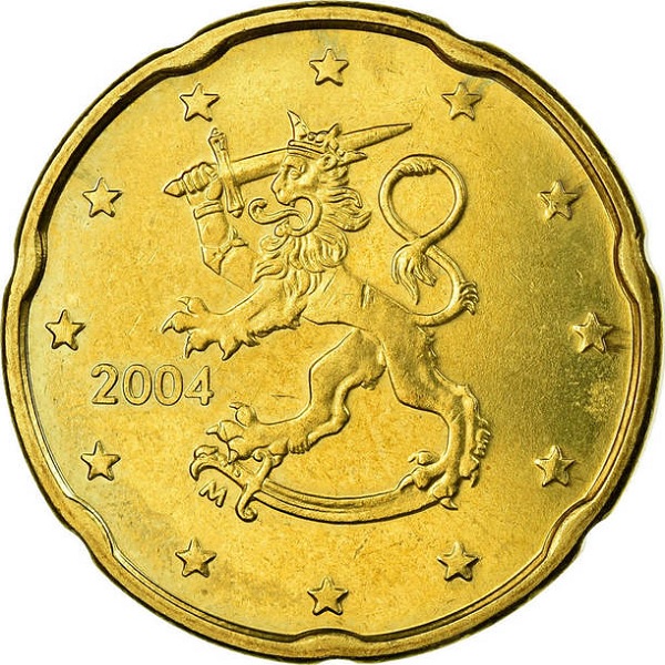 Финляндия 20 Евро цент (2004) KM#