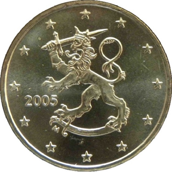Финляндия 10 Евро цент (2005) KM#