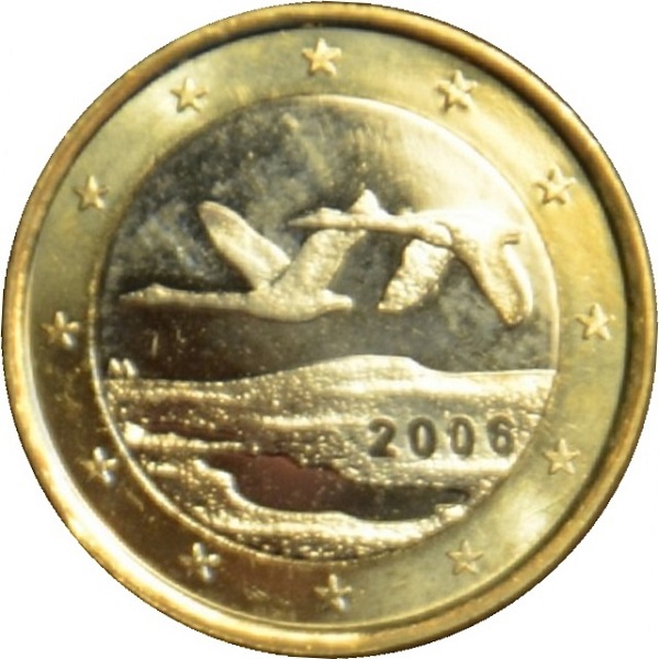 Финляндия 1 Евро (2006) KM#