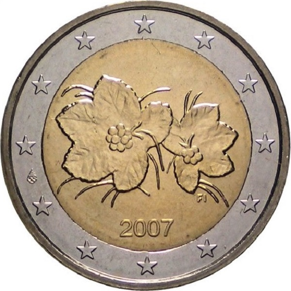 Финляндия 2 Евро (2007) KM#