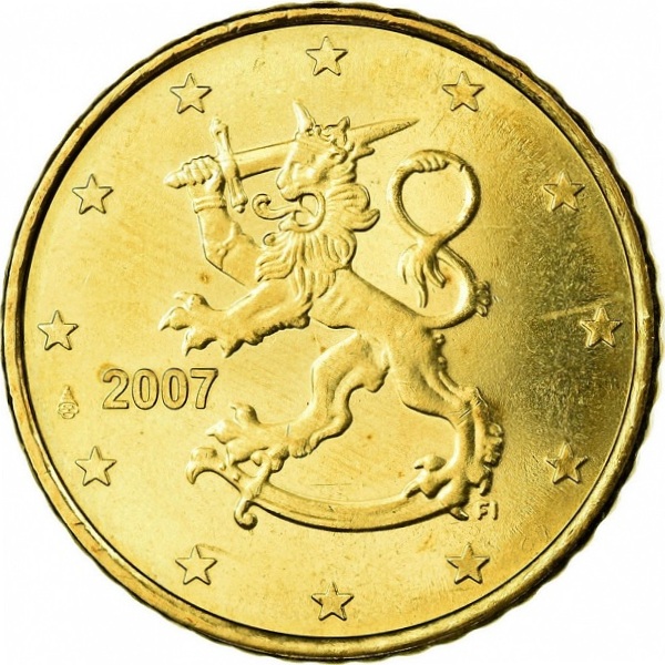 Финляндия 50 Евро цент (2007) KM#