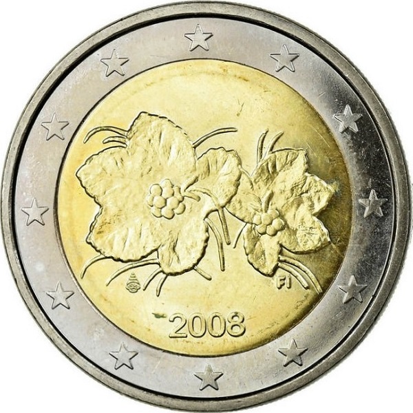 Финляндия 2 Евро (2008) KM#