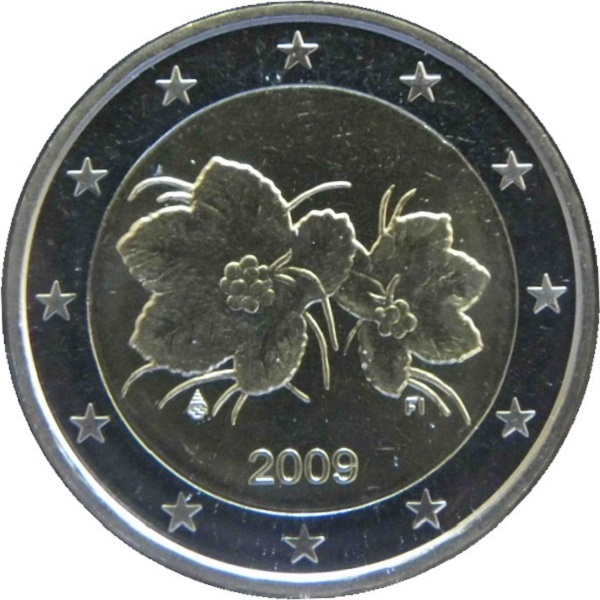 Финляндия 2 Евро (2009) KM#