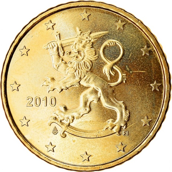Финляндия 50 Евро цент (2010) KM#