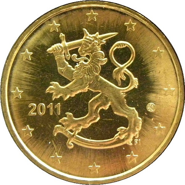 Финляндия 50 Евро цент (2011) KM#