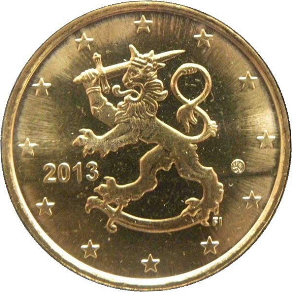 Финляндия 50 Евро цент (2013) KM#
