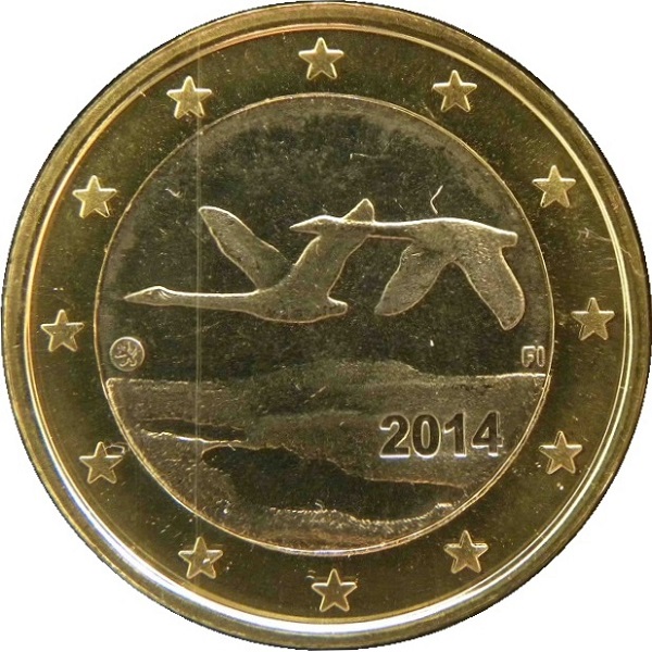 Финляндия 1 Евро (2014) KM#