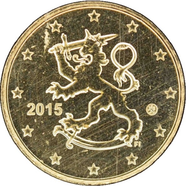 Финляндия 10 Евро цент (2015) KM#