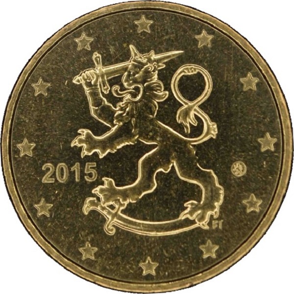 Финляндия 50 Евро цент (2015) KM#