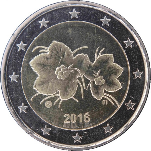 Финляндия 2 Евро (2016) KM#
