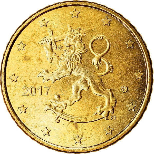 Финляндия 50 Евро цент (2017) KM#