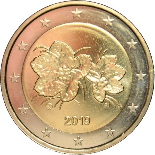 Финляндия 2 Евро (2019) KM#