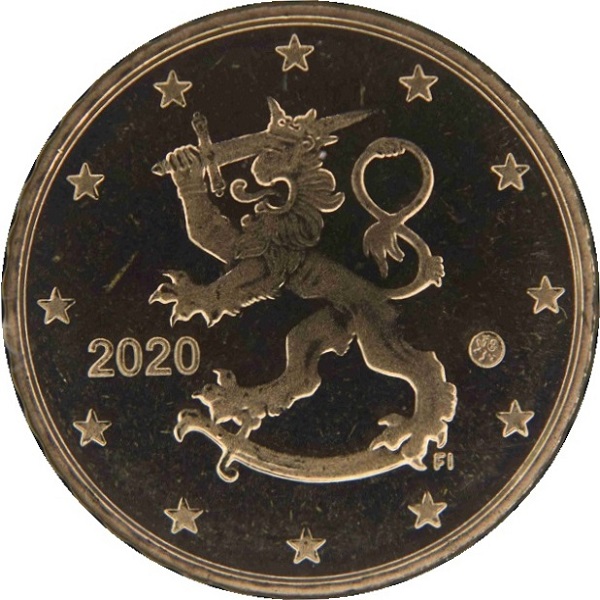 Финляндия 10 Евро цент (2020) KM#