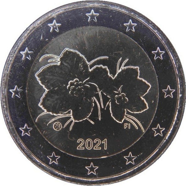 Финляндия 2 Евро (2021) KM#