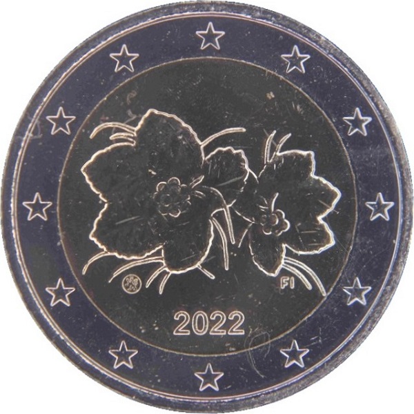 Финляндия 2 Евро (2022) KM#
