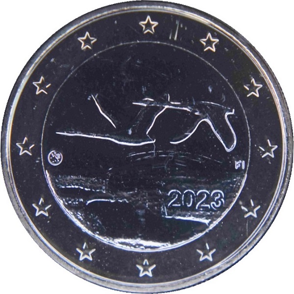 Финляндия 1 Евро (2023) KM#