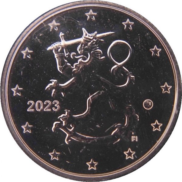 Финляндия 5 Евро цент (2023) KM#
