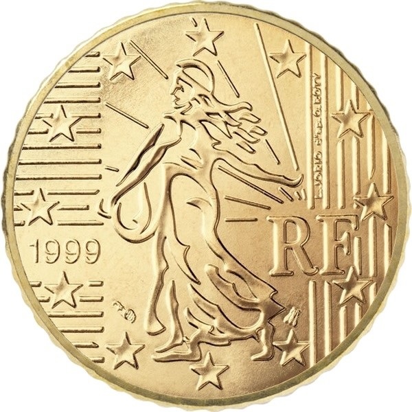 France 50 Euro cent (1999) KM#