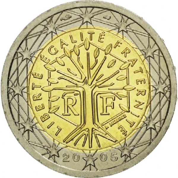 Франция 2 Евро (2005) KM#