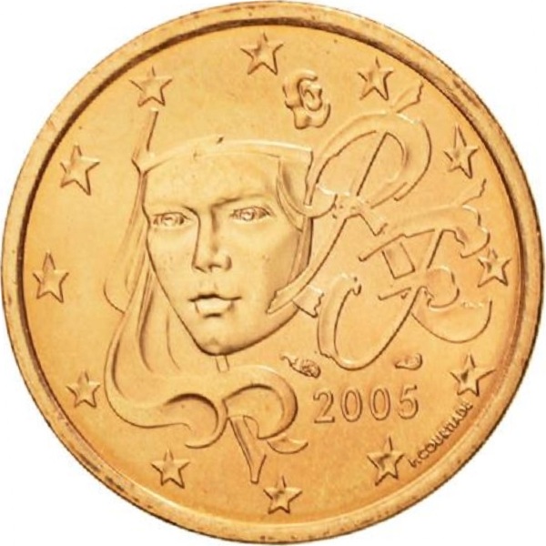 Франция 5 Евро цент (2005) KM#