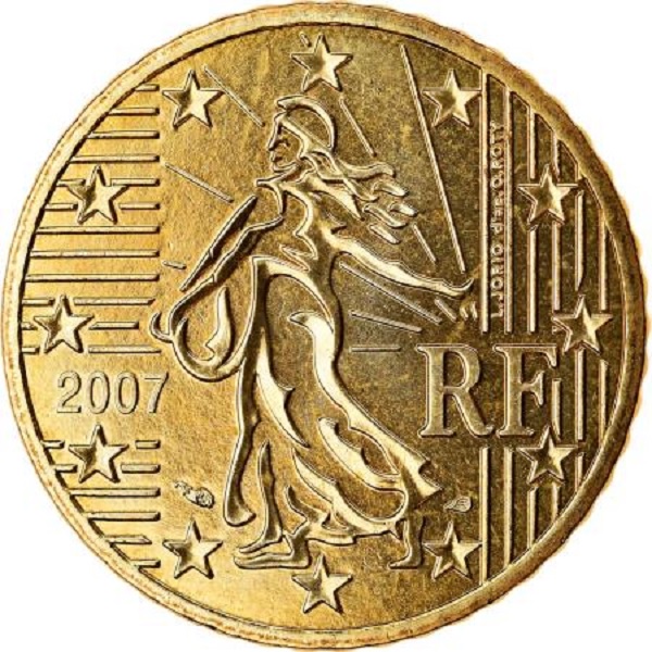 Франция 50 Евро цент (2007) KM#