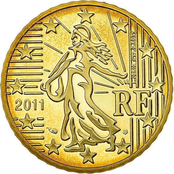 Франция 50 Евро цент (2011) KM#