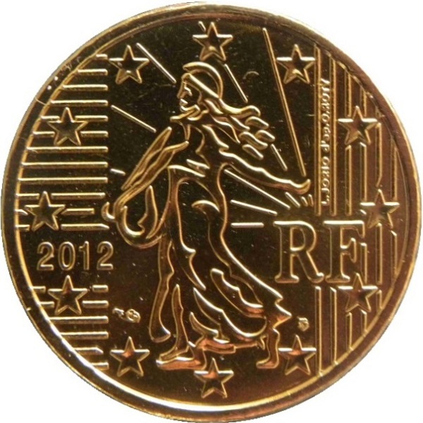Франция 50 Евро цент (2012) KM#