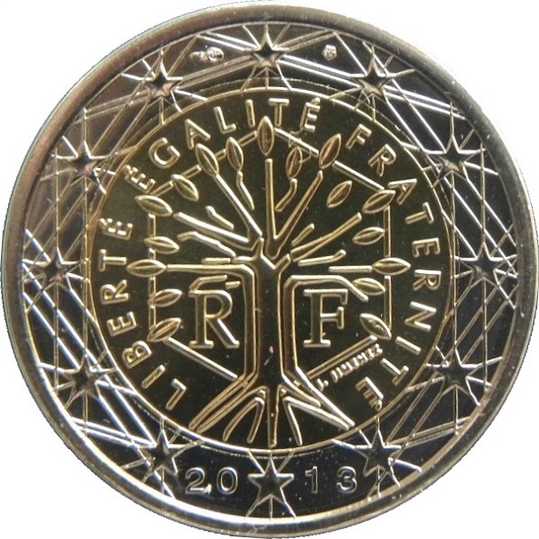 France 2 Euro (2013) KM#
