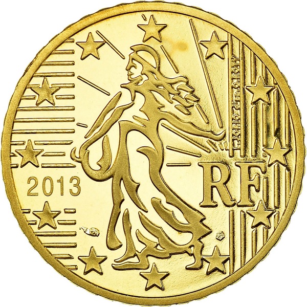 France 50 Euro cent (2013) KM#