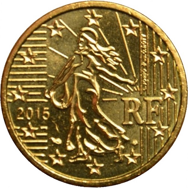 Франция 50 Евро цент (2015) KM#