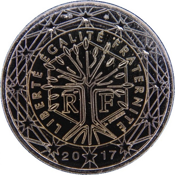 Франция 2 Евро (2017) KM#