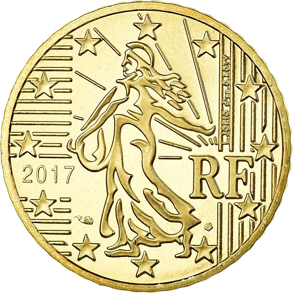 Франция 50 Евро цент (2017) KM#