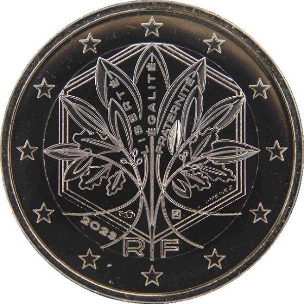 France 1 Euro (2023) KM#