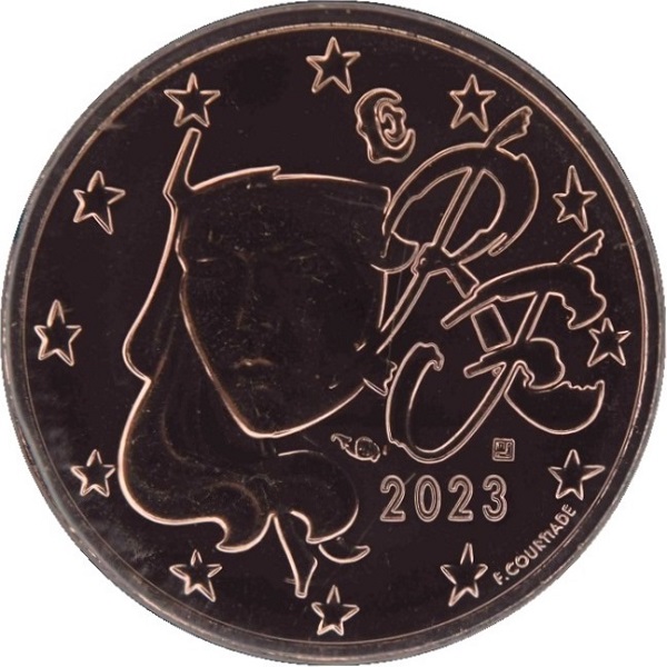 France 5 Euro cent (2023) KM#